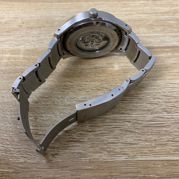 Men's Fossil Automatic Stainless Steel Watch ME3007 Rare Collectible - Picture 5 of 6